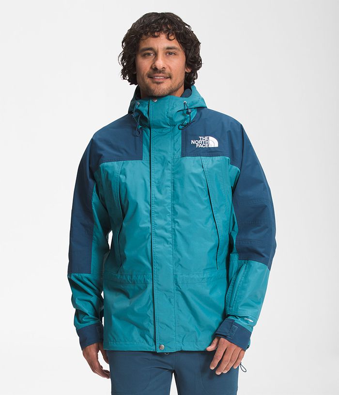 The North Face Rain Jacket K2RM DryVent™ Blue - Mens - Thailand YOMQU-1463